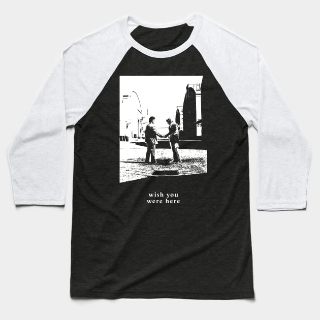 Wish you were here Baseball T-Shirt by Mrmera